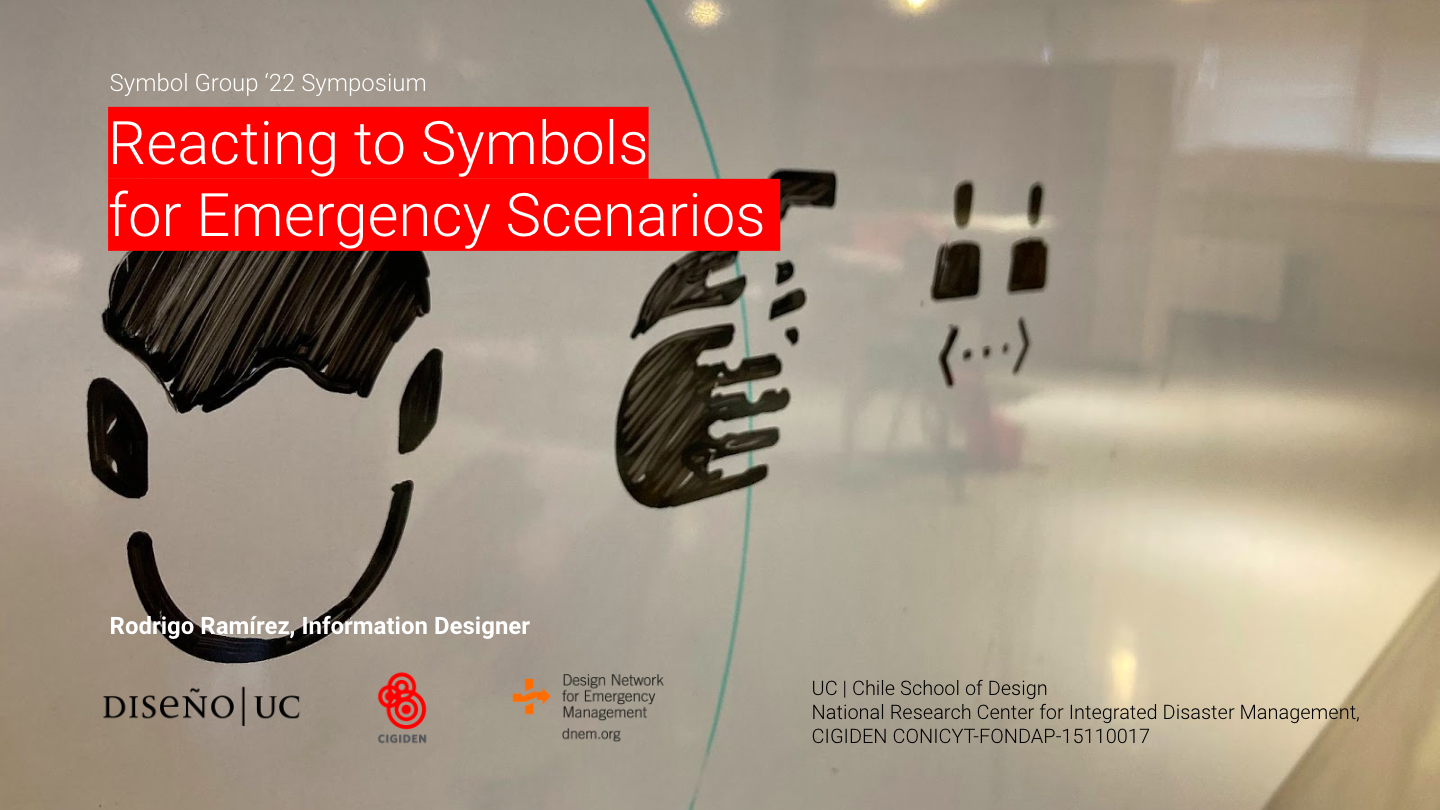 imagen de noticia sobre Symbol Group 22 Symposium | Reacting to Symbols for Emergency Scenarios