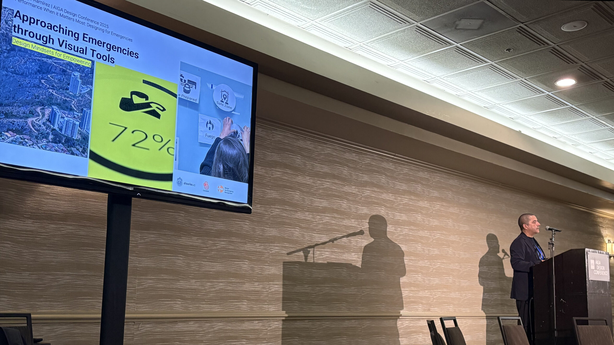 imagen de noticia sobre AIGA Conference panel: Approaching emergencies through visual tools